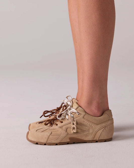 NOKWOL ATLAS BEIGE SUEDE SNEAKER