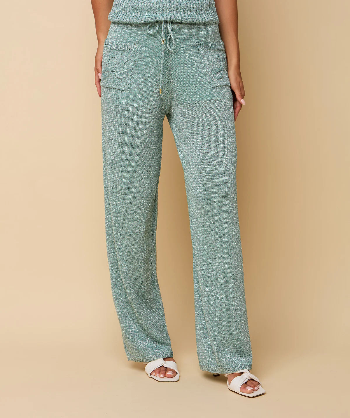 CHARLY TROUSERS AZUR