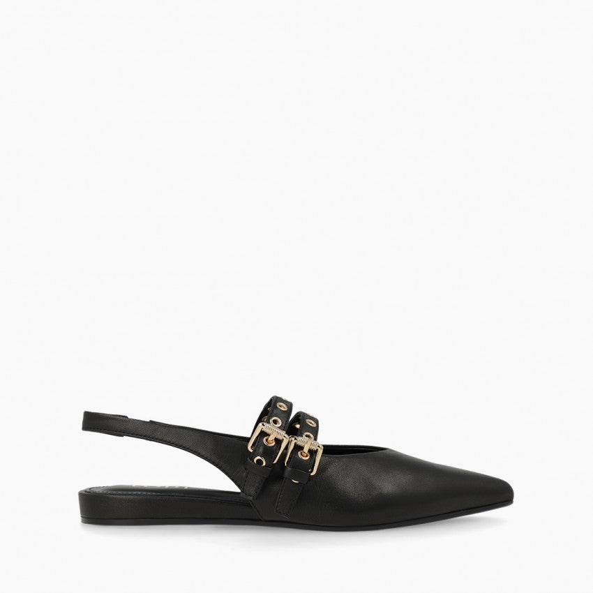 SORIA BALLET FLATS BLACK