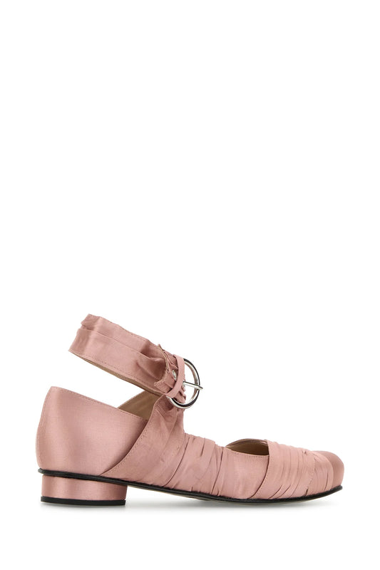 VOLANT SILKY PINK BALLET FLATS