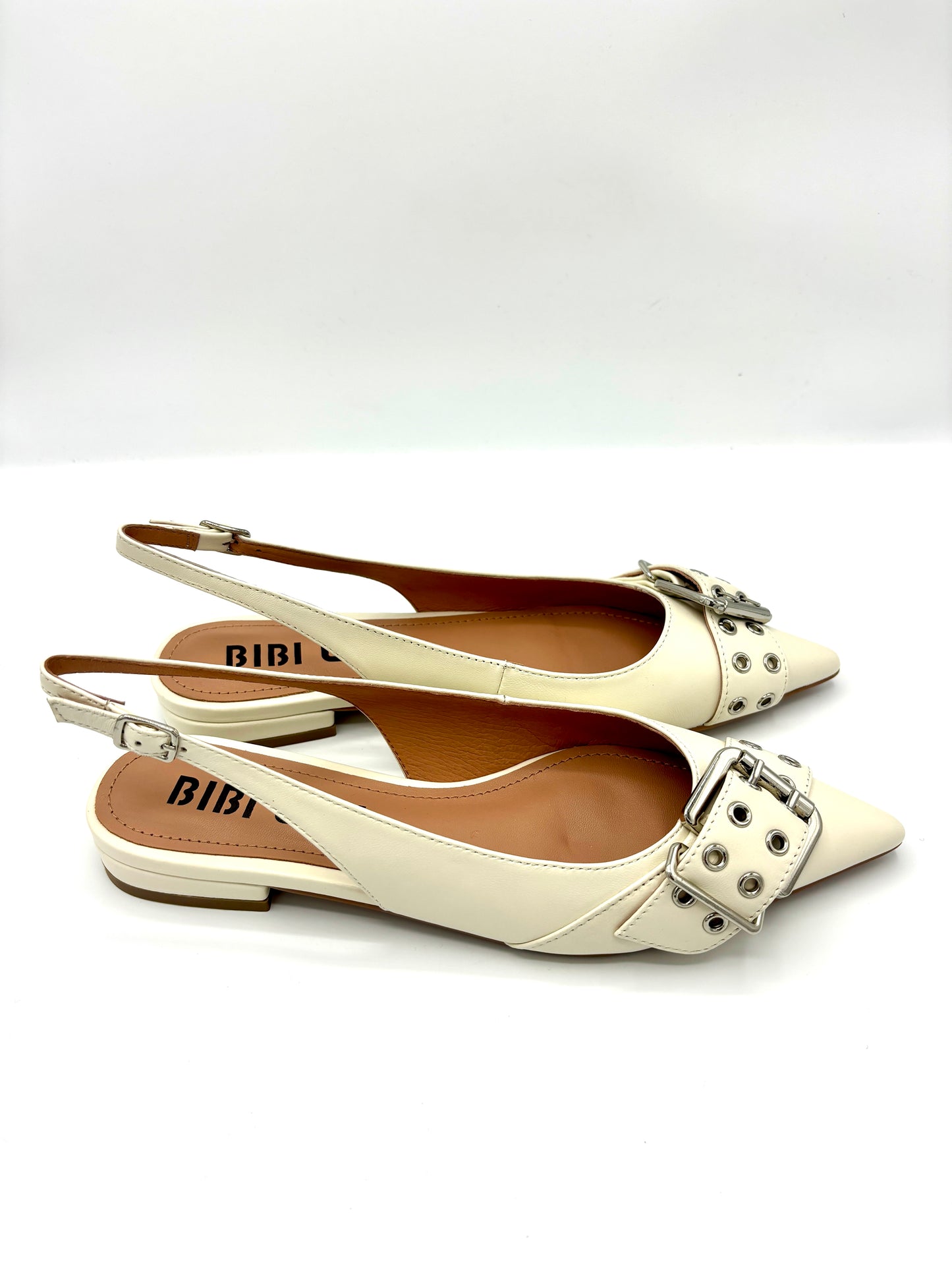 BALLERINA LEATHER WHITE