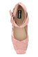VOLANT SILKY PINK BALLET FLATS