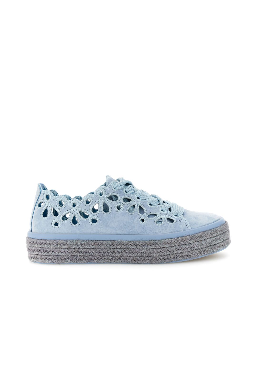 SUMMER SNEAKER LEATHER SKY BLUE