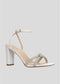 ALICE SANDAL WHITE SATIN