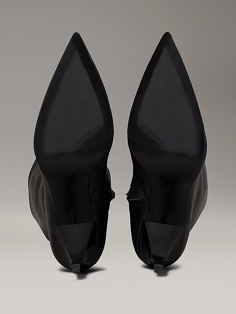 CK POINTY HEEL BOOT BLACK