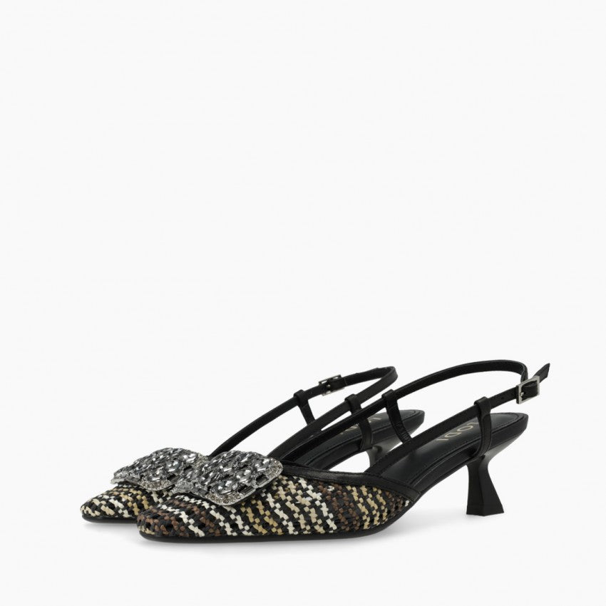 CÁDIZ SLINGBACK COURT SHOES