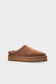 CPH249 CALF SUEDE SLIPPERS COGNAC