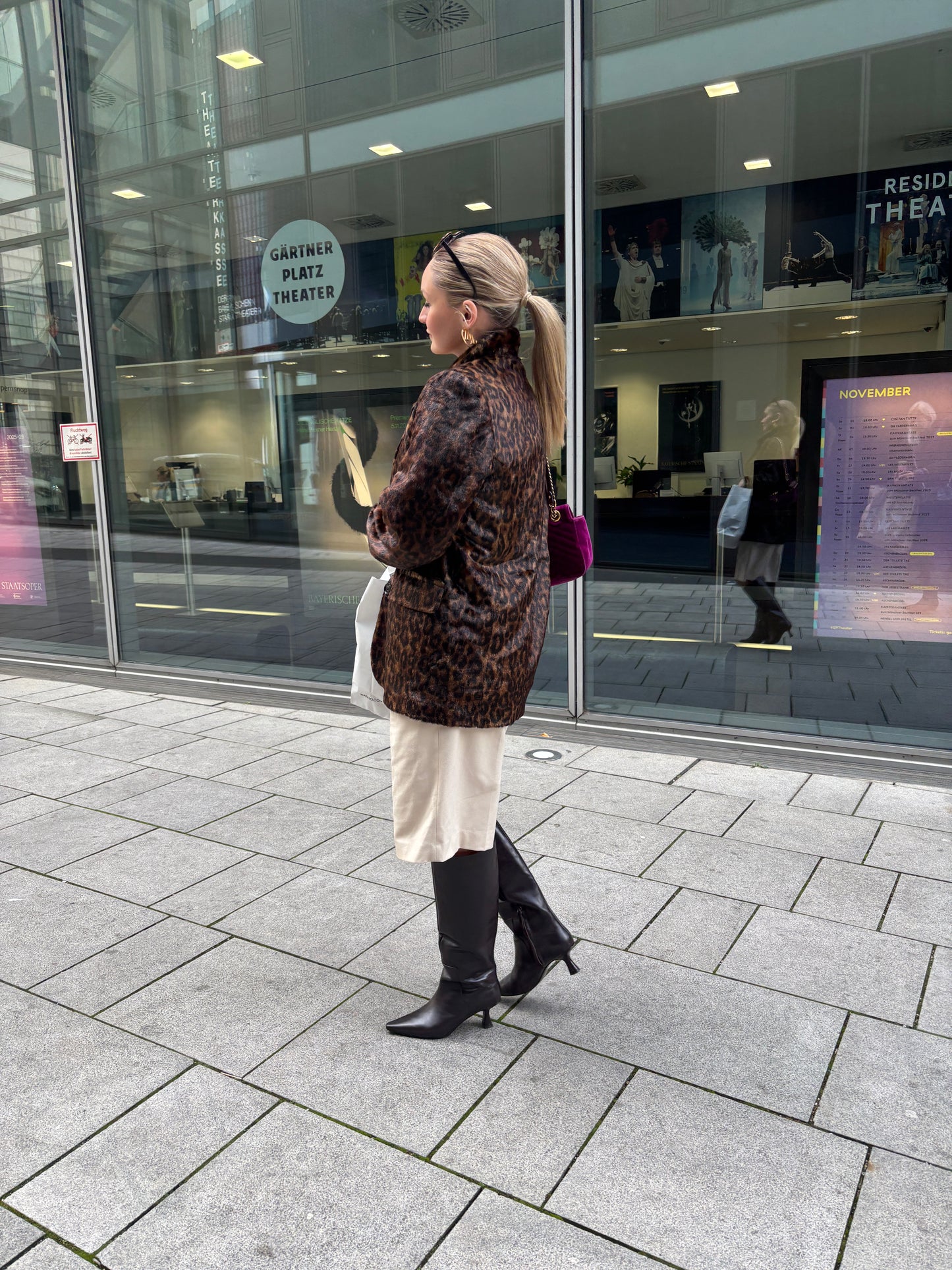 BIBI HIGH BOOT DARK BROWN