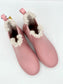 WREN VEGAN BOOT PINK MAUVE WITH FUR LINING