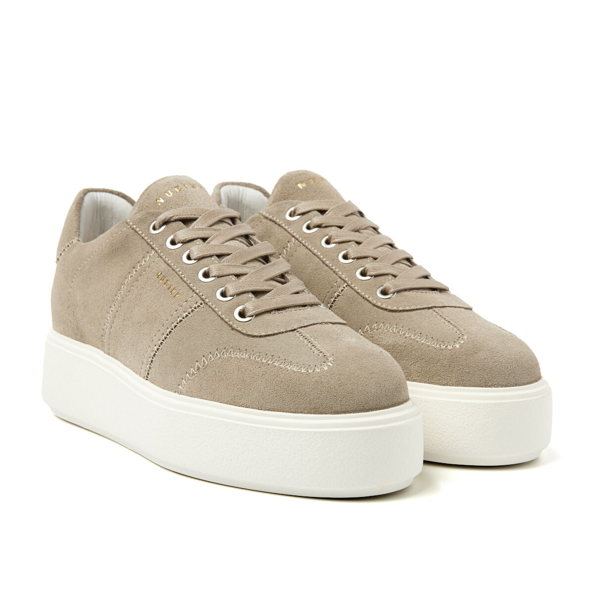 ELISE WING MIST SUEDE SNEAKERS TAUPE