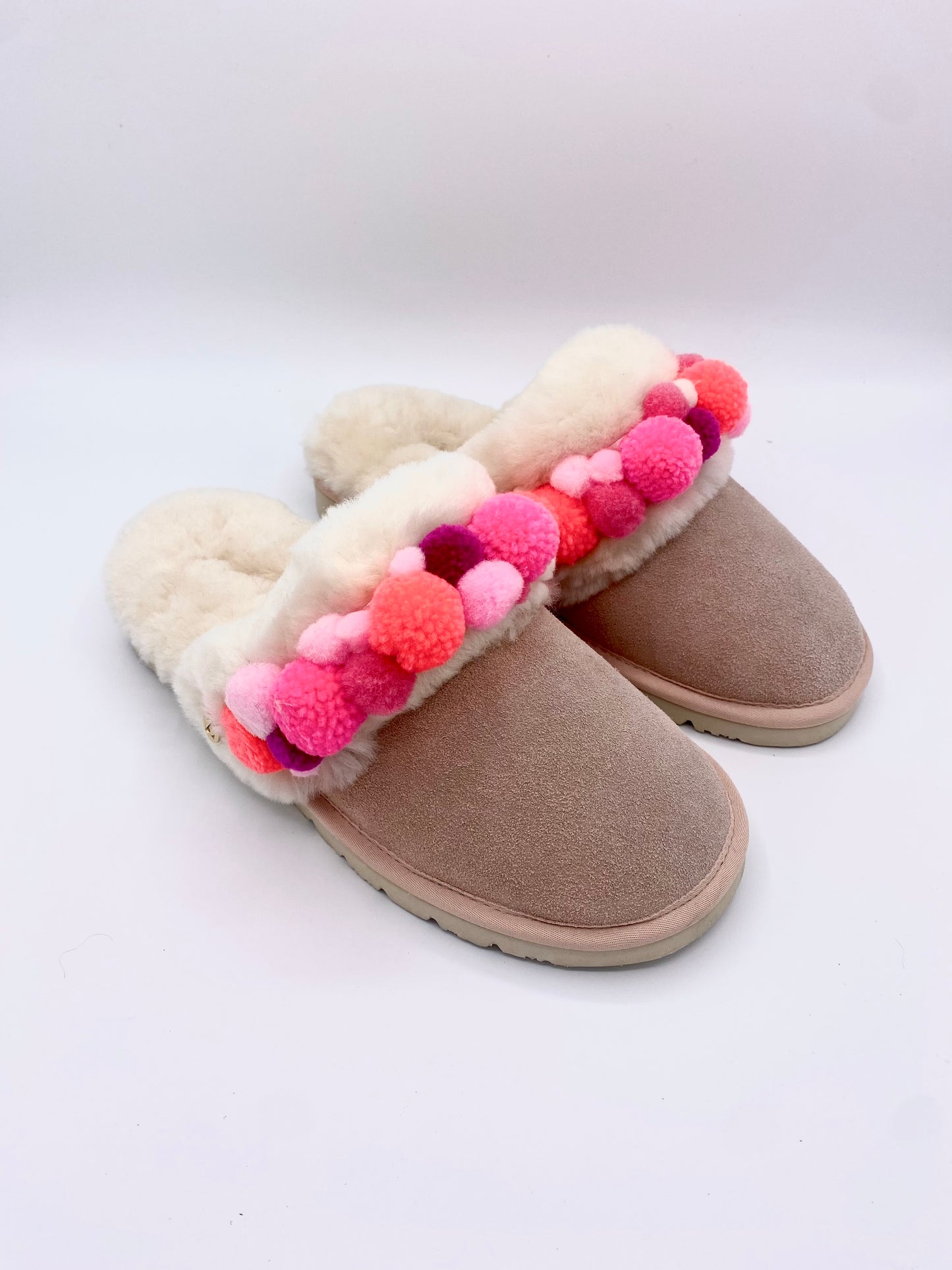 SLIPPER POM POM PASSION PINK