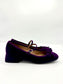 MISTY BERRY SUEDE BALLERINA