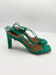 BELLINI LEATHER SANDAL GREEN