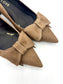 KALA BOW PUMP TAUPE BEIGE