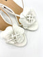 TULIPA HEEL SANDAL WHITE