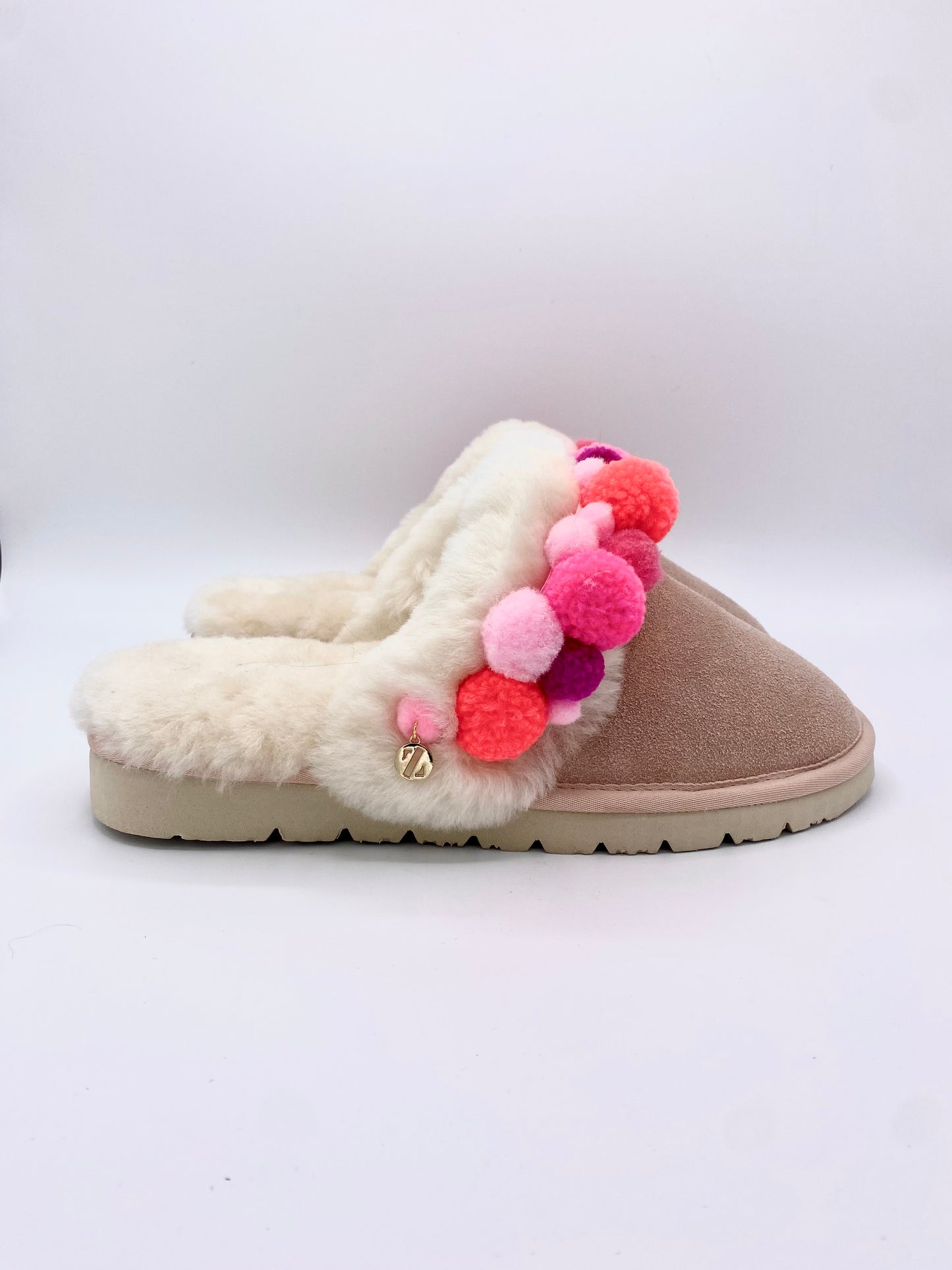 SLIPPER POM POM PASSION PINK