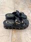 PLATEAU SANDAL BLACK