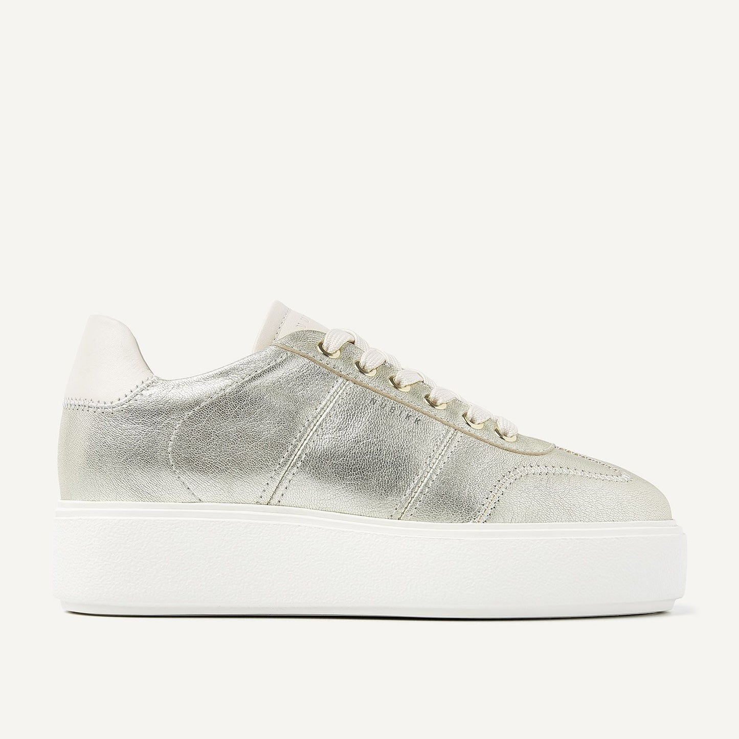 ELISE WING SNEAKER GOLD METALLIC SHINY