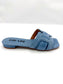 HOLLY FLAT SANDALS CELESTE