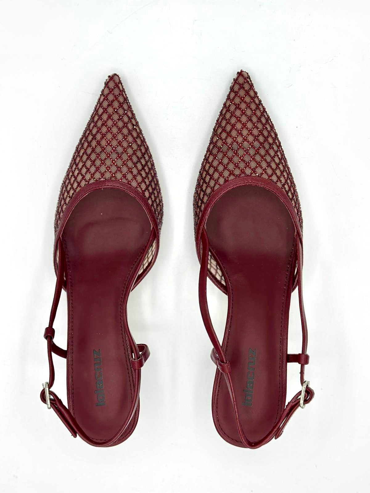 RUBY PUMPS BURGUNDY