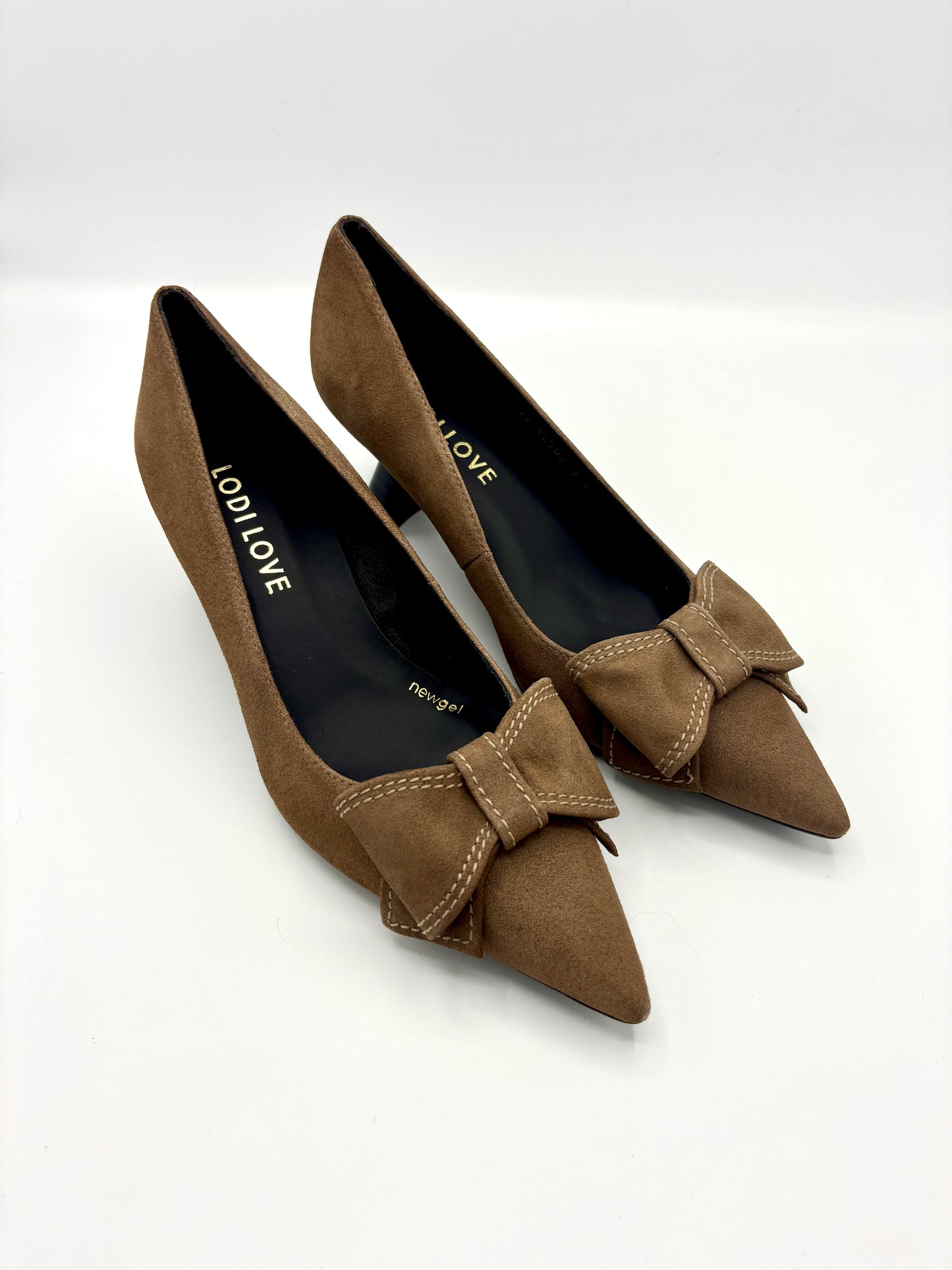 KALA BOW PUMP TAUPE BEIGE