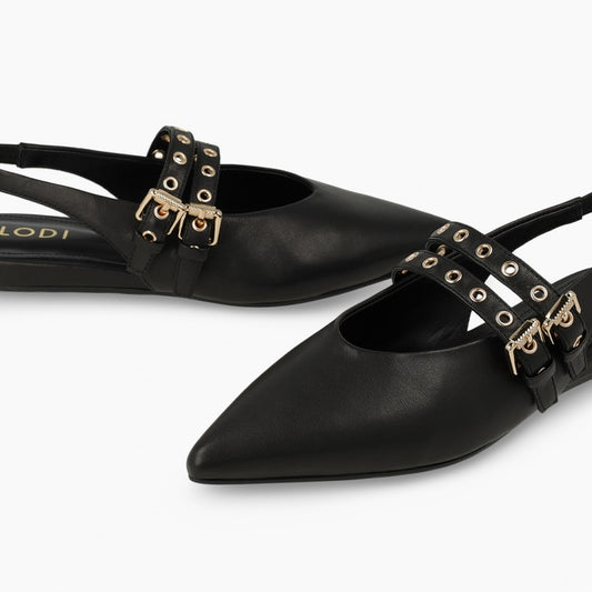 SORIA BALLET FLATS BLACK
