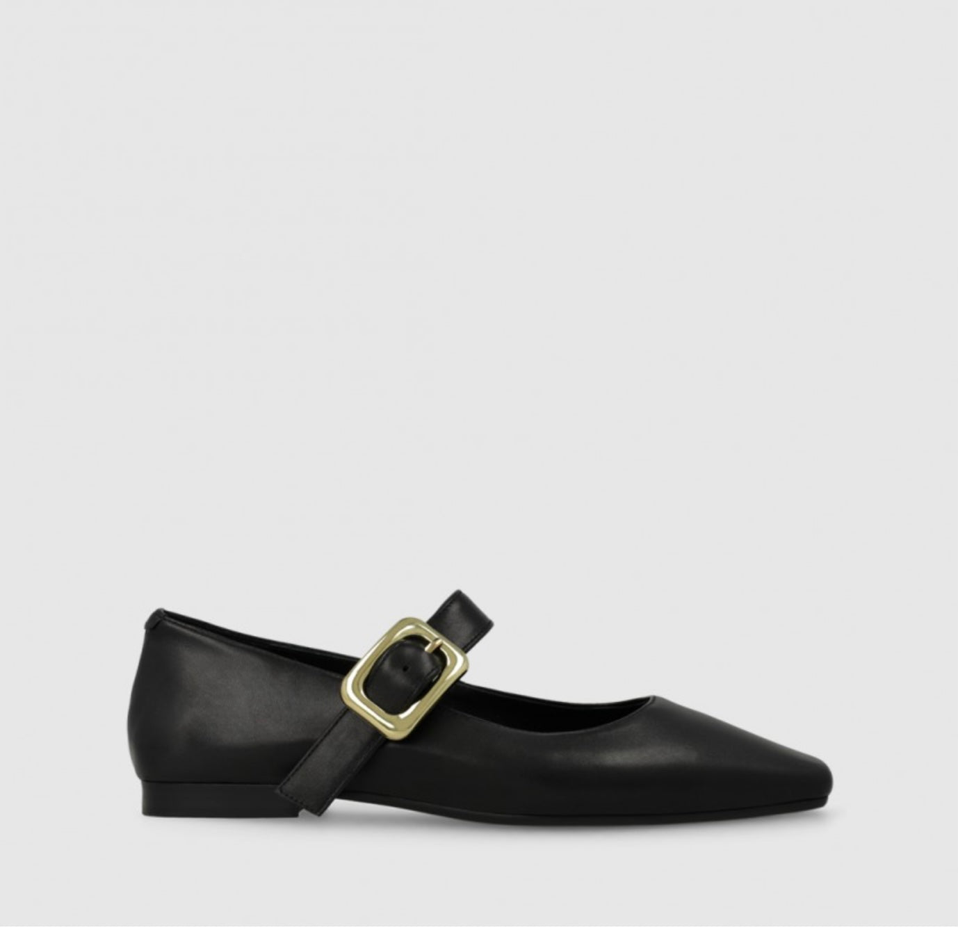 SOFT BALLERINAS BLACK LEATHER