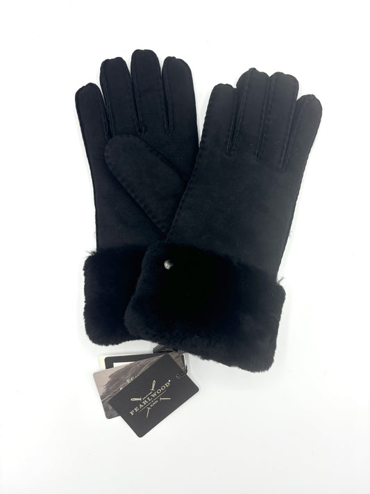 LEATHER GLOVE EMMA BLACK