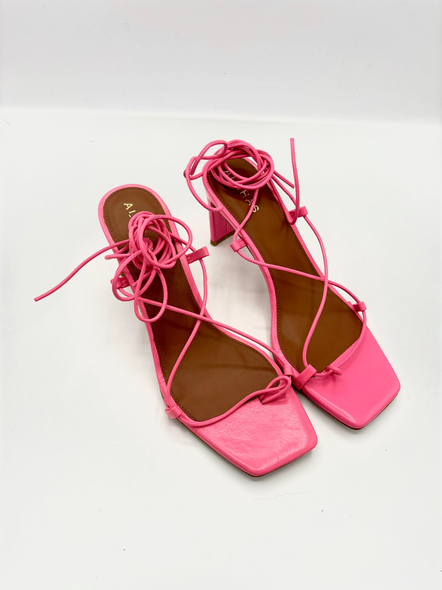 BELLINI LEATHER SANDAL NEON PINK