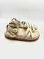 BUCKLE UP LEATHER SANDAL IVORY