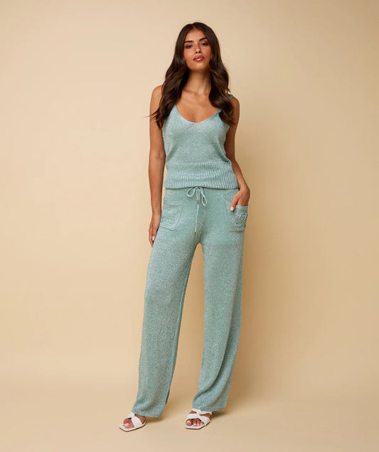 CHARLY TROUSERS AZUR