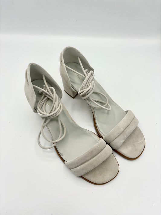 DAKOTA ICE SUEDE SANDAL OFF WHITE