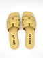 HOLLY FLAT SANDALS VANILLA