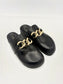 ALOHAS FIREPLACE CHAIN CLOGS BLACK