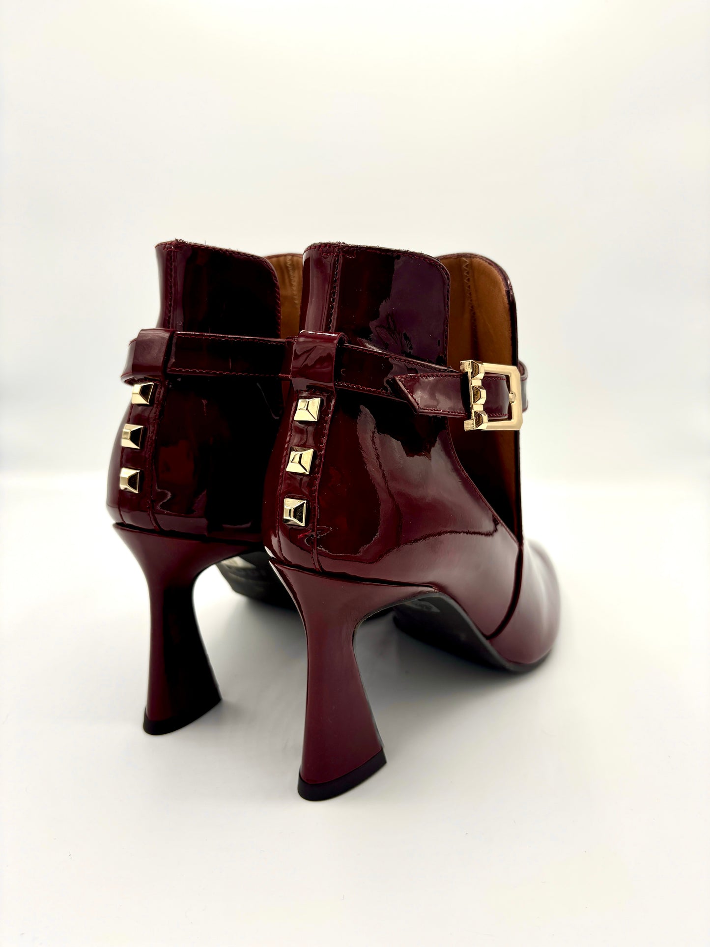 ROLUMER ANKLE BOOT PATENT MERLOT