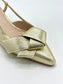 MINERAL CHAMPAGNE BALLET FLATS
