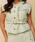 SUMMER GILET GREEN/BLUE