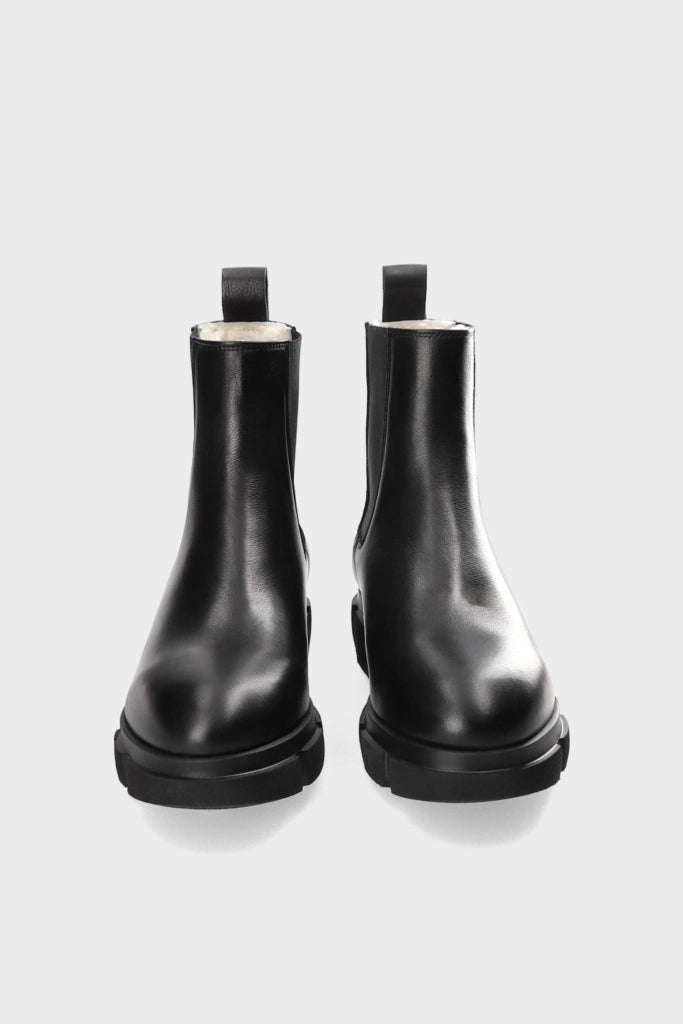 CPH570 VITELLO TEDDY BLACK BOOTS