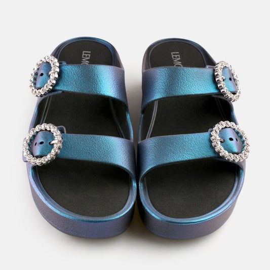 CLEA PEARL BLUE SLIPPER