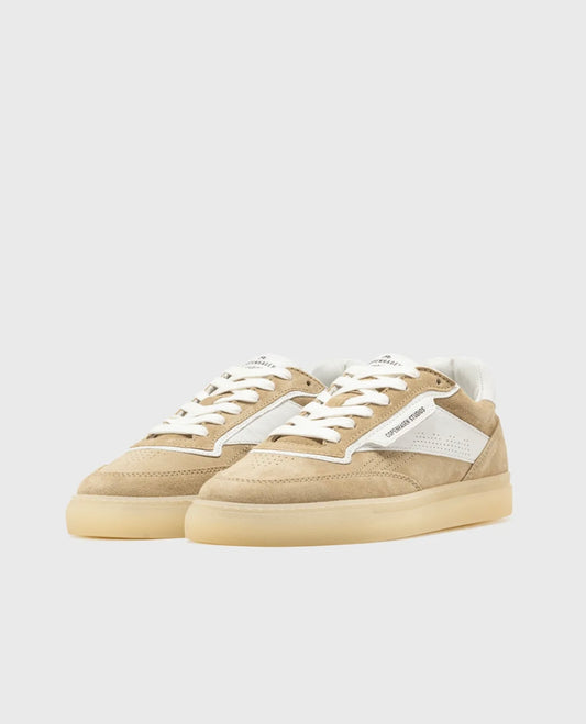 CPH90 LEATHER MIX SAND WHITE SNEAKER