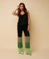 DANI TROUSERS BLACK/ GREEN