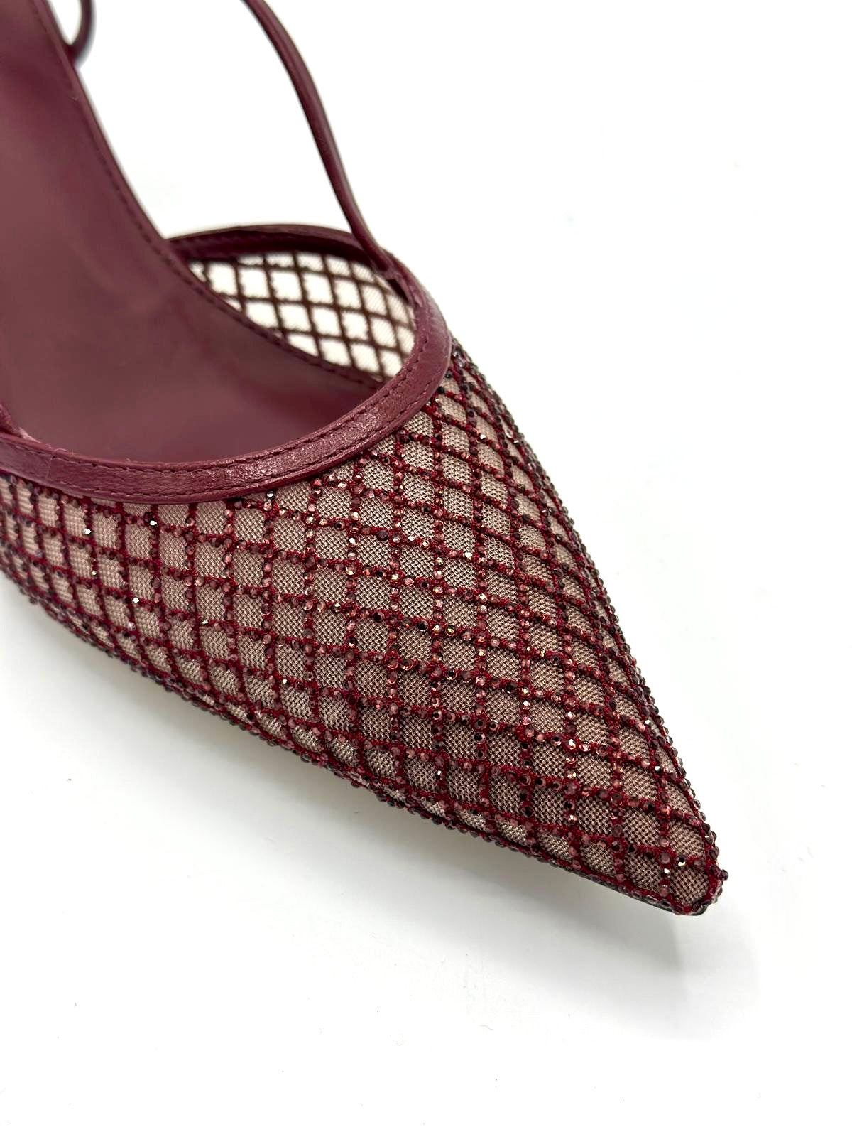 RUBY PUMPS BURGUNDY