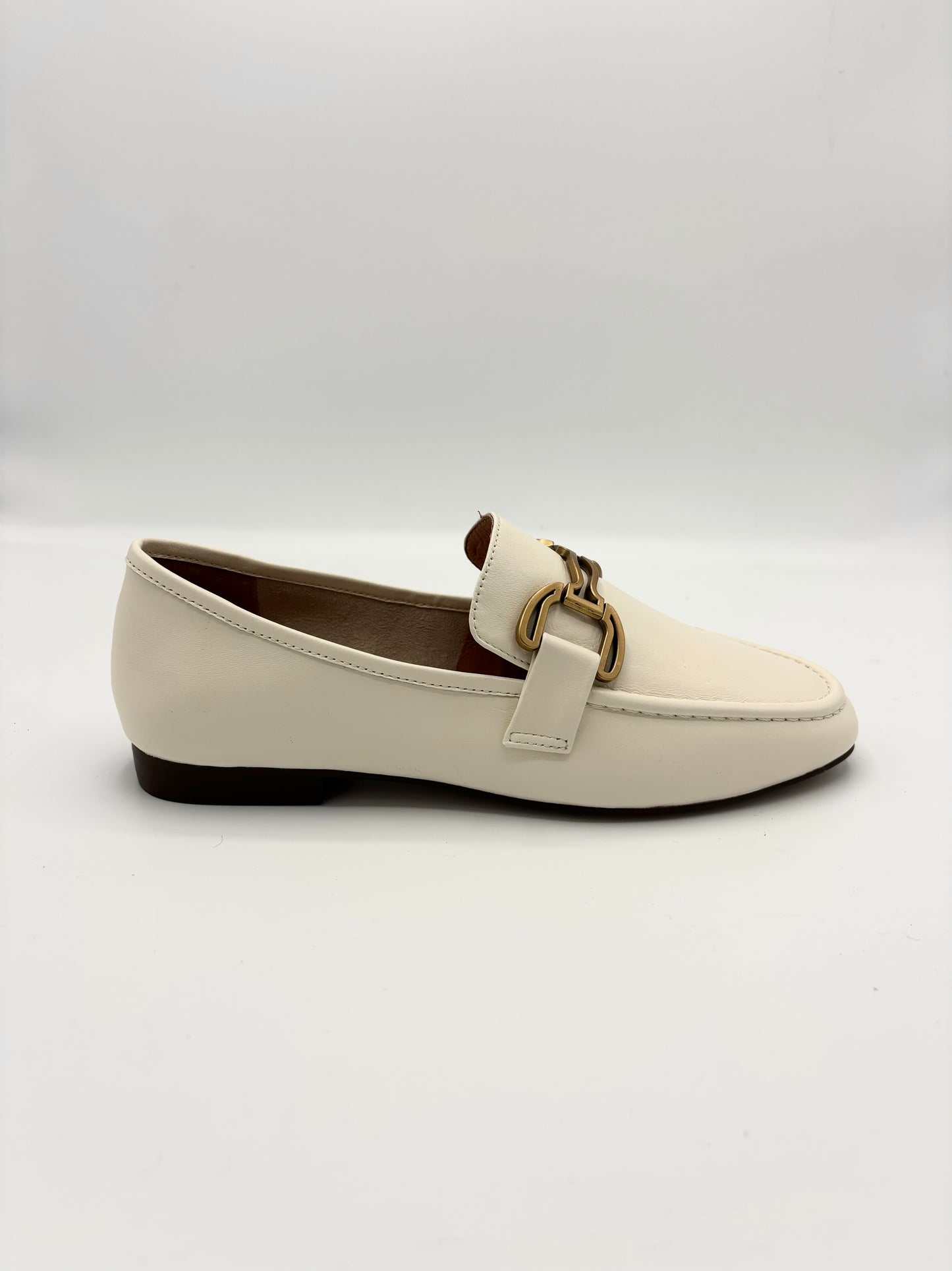 ZAGREB LEATHER LOAFER OFF WHITE