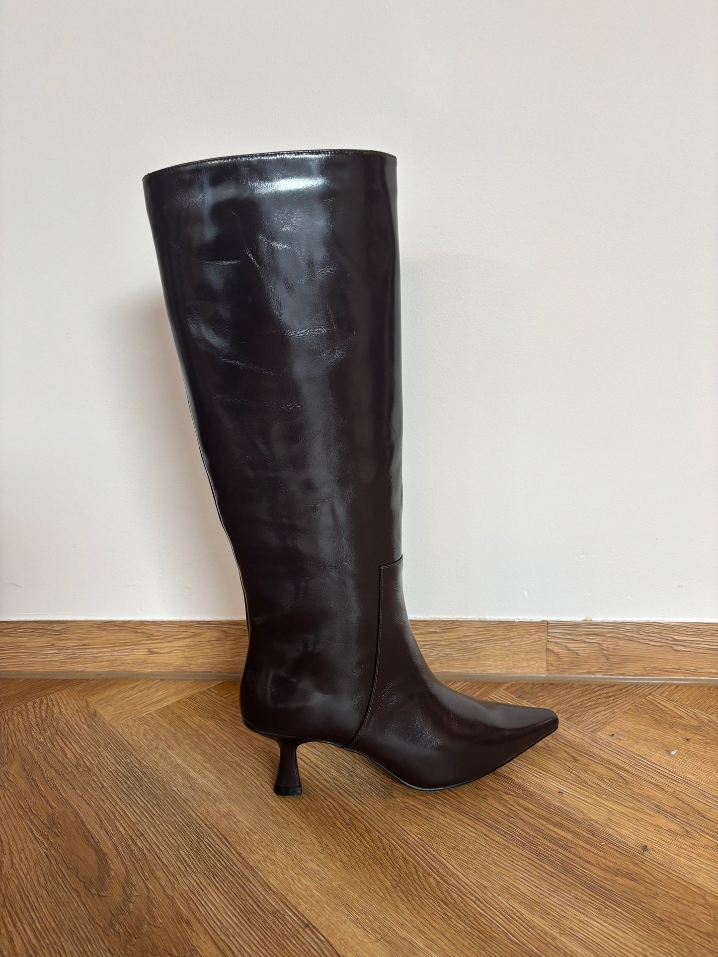 BIBI HIGH BOOT DARK BROWN