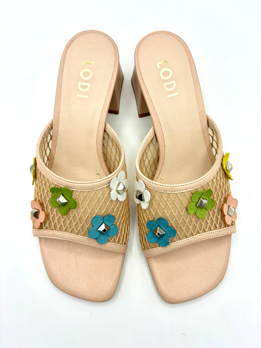 MESH SANDALE MIT BLUMEN LODI