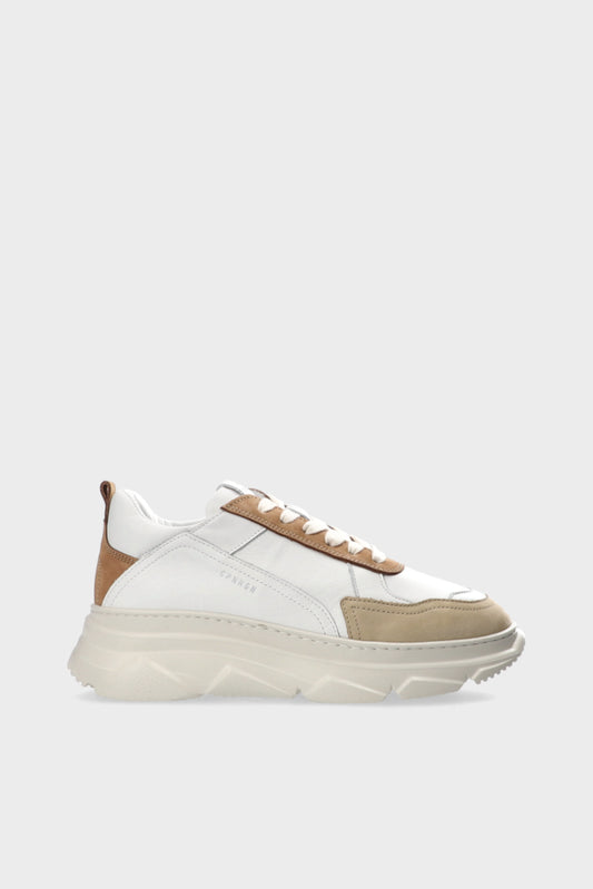 CPH40 LEATHER SNEAKER OFF WHITE NUT