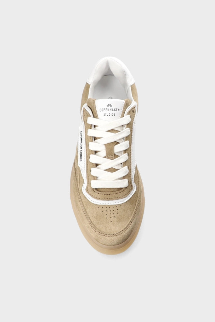 CPH90 LEATHER MIX SAND WHITE SNEAKER2