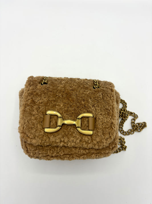 TEDDY FUR BAG NUDE