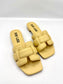 HOLLY FLAT SANDALS VANILLA