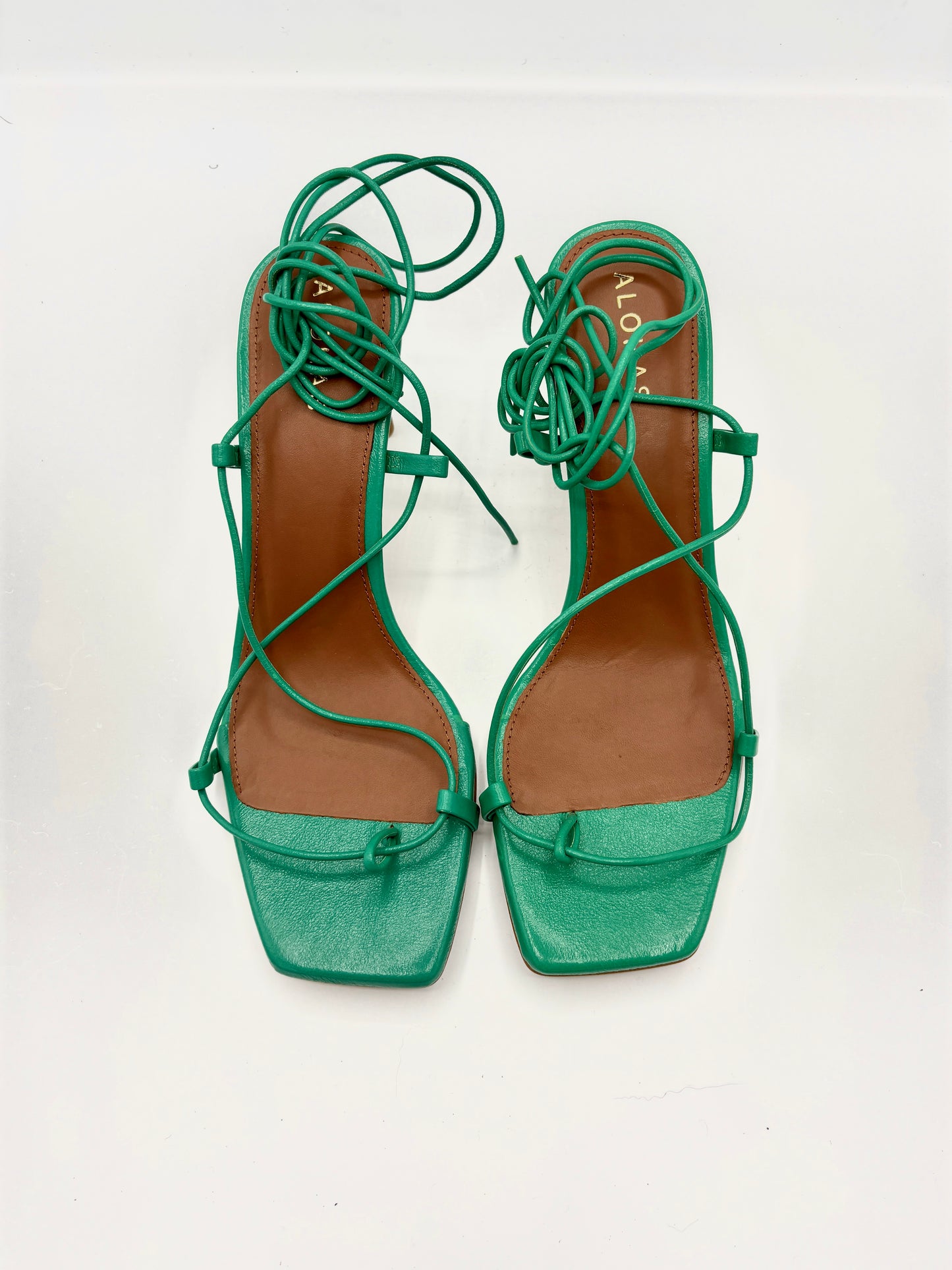 BELLINI LEATHER SANDAL GREEN